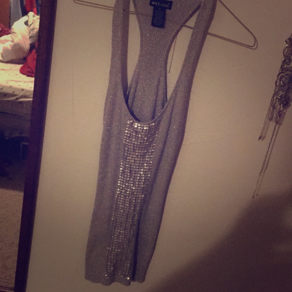 Sparkly tank top